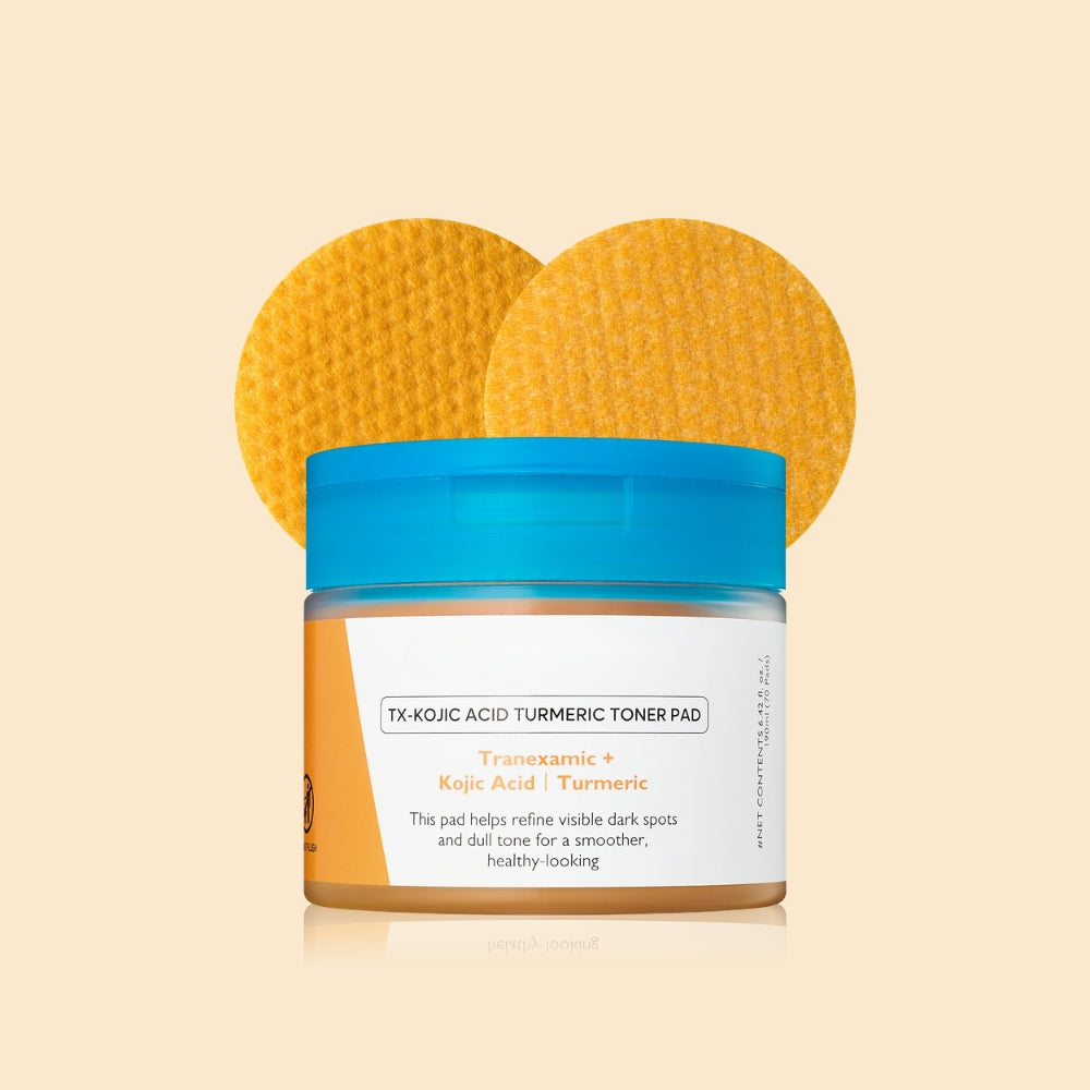 Dischetti Tonificanti all'acido Kojico e Curcuma (70 pezzi)